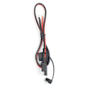 Miniatyrbillede 4 af 5: 2 stk. Motorcykel Batteri Oplader Sae Opladningskabel Sae Hurtig Afbryder Stik Til 12v Ring Terminal