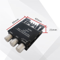 Miniatyrbild 3 av 5: -502mt Tandhjul Modul Förstärkare 2.0 Två-chl Hög- Adjment Förstärkare Kort 50w X 2