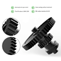 Miniatyrbillede 3 af 5: For Neptune 4 Nanocoatet Stål Integreret Ekstruder Gear Print Kit til 3D Printer