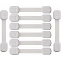 Miniatyrbilde 1 av 5: Sikkerhet for barn i vinduer, Baby Cupboard Block, 8 stk Baby Safety Drawer Block, Cupboard Blocks and Latches, Child Safety, Baby Door Protection for Drawer, D