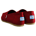 Pikkukuva 3 / 5: Toms Alpargatas Slip-On Punainen Canvas Naisten Plimsollit 10000874 UK 7 EU 40 US 9