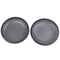 Miniatyrbillede 1 af 5: 6,5 tommer metalnet rundt bilwoofer-højttalerbeskyttelse sort 2 stk.