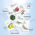 Miniatyrbilde 2 av 5: Renekton Granateple Sitron Aloe Vera Maske Frukt Botanisk Lindrende Fuktighetsgivende Oliven Rose Tang Maske 6