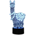 Miniatyrbillede 1 af 4: Romantisk 3D Illusion Bord Dekoration LED Lys 7 Farve Skiftende Natlys Til Soveværelse Hjem Dekoration, Bryllup, Fødselsdag, Jul, Valentinsdag