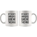 Miniatyrbilde 4 av 5: Gave fra ansatt til sjef - Morsom 33 cl kaffekopp
