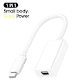 Pikkukuva 1 / 4: 1x Thunderbolt 3 - Thunderbolt 2 -sovitin Type C -kaapeli USB Macbook Air Pro:lle - Paras lahja