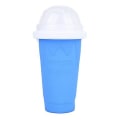 Miniatyrbilde 1 av 2: Silikon Smoothie-kopp Isbitform, Rask Avkjølingskopp, Blå