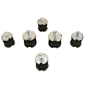 Miniatyrbillede 1 af 5: 6 stk. isolatorbuffer Av-montering til 268 266 272 Xp 272xp 2