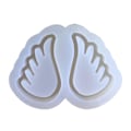 Miniatyrbillede 1 af 5: Diy Epoxy Vinger Ornament Kviksand Form Drop Lim Silikon Hjemmelavet Form