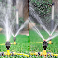 Pikkukuva 1 / 2: Kiertävä puutarhan sprinkler lisäyssarjan kastelujärjestelmä (1 kpl, keltainen)