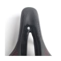 Miniatyrbillede 2 af 5: Vejsadel til cykel med baglygte advarsel cykelpuder mikrofiber foldbar cykel bjerg sadel