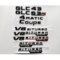 Miniatyrbilde 1 av 4: Gloss Black Letters Glc43 Glc63 Glc63s V8 Biturbo 4matic+ Fe