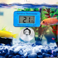 Miniatyrbilde 2 av 5: Akvarie Termometer LCD Digital Vanntett Termometer Med Sugekopp Fiske Tank Vanntemperatur Termometer For Fiske Tank Akvarium