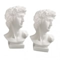 Miniatyrbilde 1 av 5: David Hode Plantepot Blomster Vase Dekorativ Byst Statue Planter 11,5 Cm