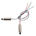 Miniatyrbillede 4 af 5: 2 stk Motorer til Xs809 Xs809hc Xs809hw Mini Foldbar Selfie RC Quadcopter Reservedele CW Motor + CCW Motor