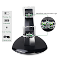 Miniatyrbild 4 av 5: Oivo USB Dubbel Handkontroll Laddare för PS4 Gamepad Laddningsstation Dock Controller Strömförsörjningsstativ för Sony Playstation 4 Slim