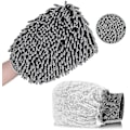 Miniatyrbild 5 av 5: Deluxe Mikrofiber Biltvätt Vante (2-pack)