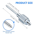 Miniatyrbilde 4 av 5: 1-2PCS Grease Gun Injector Tip Needle Attachment Coupler Fittings Kit Easy Use
