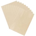 Miniatyrbilde 1 av 5: 10 X Kryssfinerpaneler, A3 Trepanel, Frettsåg Tre For Diy Trebearbeiding, Laserbehandling, Modell Ma