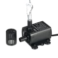 Miniatyrbillede 1 af 3: Dc 12v 400l/h Ultra-stille Mini Børsteløs Solmotor Koldt Vands Cirkulationspumpe