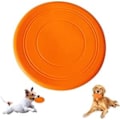 Pikkukuva 1 / 7: Koirafrisbee, kumifrisbee, koirafrisbeelelu, lemmikkifrisbee, koirafrisbee ulkoilma-interaktiivista viihdettä ja koulutusta varten, 1 kpl (oranssi)