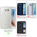 Pikkukuva 3 / 5: Samsung Galaxy S6 -kotelo - korttipaikoilla ja jalustatoiminnolla Arctic white