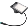 Miniatyrbillede 4 af 5: Elektrisk cykeldisplay 24v/36v/48v Vandtæt Lcd-display S866 Controller Panel Dashboard til elektrisk cykel E-bike