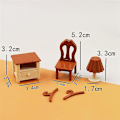 Miniatyrbild 5 av 5: 1:18 Mini Säng Säng Er Set Råtta Leksaker