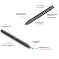 Miniatyrbillede 4 af 5: Genopladelig styluspen Mpp 2.0 pen til touchscreen-enheder til X360 Convertible 14 tommer stylus Pe