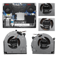 Miniatyrbillede 3 af 5: Bærbar computer Cpu Gpu køleventilator til Legion Y7000-2019 Y540-15irh 5f10s13886 Dc28000e3f1