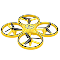 Miniatyrbillede 2 af 4: Gestusstyret drone Rc Quadcopter flyvemaskine håndsensor drone med smartur