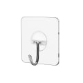 Pikkukuva 3 / 3: Hooks Duty Hooks, Läpinäkyvät Uudelleenkäytettävät Saumattomat Koukut Fo