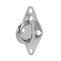 Miniatyrbillede 3 af 5: 304 Rustfrit Stål 10mm Tyk Ring Sejl Skygge Pad Eye Plade Marine Båd Rigging