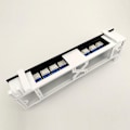 Miniatyrbild 3 av 5: Sc Optisk Fiber Väggmontering Ethernet Kabel Bar Keystone Jack Rj45 Koppling
