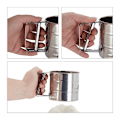 Miniatyrbillede 3 af 5: Melsifter, Rustfri Stål Sifter til Bagning, Dobbeltlags Sifter, Pulver Sukker