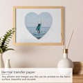 Miniatyrbillede 4 af 5: 10 stk. Sublimering Blank Puslespil Diy Craft Hjerte Puslespil Diy Overførsel