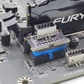 Pikkukuva 2 / 5: Usb Er Adapter Riser Usb3.0 19pin To Type-e Converter Chassis Panel Type C Plug-in Port F