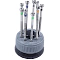 Miniatyrbilde 2 av 5: 9 stk 0,8 mm-2,0 mm klokke skrutrekker skrutrekkersett reparasjon T