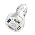 Miniatyrbillede 1 af 4: Qc3.0 USB-biloplader, telefonopladningsadapter, forlænger, splitter