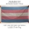 Miniatyrbillede 2 af 5: Non-binær Nb Pride Rianbow Flag Lgbt Genderqueer Gq Non-binær Kønsidentitet Flag Enkelt- eller Dobbeltsidet