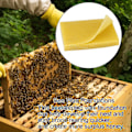 Miniatyrbild 3 av 5: 10 st Bivaxgrundplattor för Bikupa, Vaxramar, Basplattor, Bikammar, Honungsram, Bivaxplattor, Biodlarutrustning