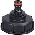 Miniatyrbillede 1 af 5: Xqday Mlloaayo Ibc Tank Adapter S60x6 Grov Gevind Opbevaringstankdæksel 1/2 3/4 Tommer