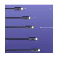 Miniatyrbilde 2 av 5: Usb 4 3 Kabel 100w 5a Hurtiglading Usb Type C Til Type C Cab