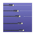 Miniatyrbillede 2 af 5: Usb 4 3 Kabel 100w 5a Hurtigopladning Usb Type C Til Type C Cab