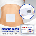 Miniatyrbillede 1 af 4: 12 stk. Diabetiske Plasterpuder Stabiliserer Blodsukkerniveauet Balancerer Sukkerkontrol Sticker Navle til Sundhedspleje