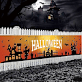 Pikkukuva 1 / 5: Kummitteleva Halloween-valokuvaustausta - Spooky Party -valokuvaus