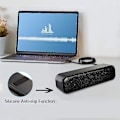 Miniatyrbild 4 av 5: Th  Usb-datorhögtalare, bärbar högtalare Usb-driven högtalare med kabelansluten miniljudfält med minidesign för dator, stationär dator, bärbar dator, kassaflöde