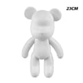 Diy Måla Teddy Bear Violent Bear Fluid Målning Kreativ Heminredning 23cm