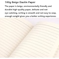 Miniatyrbillede 4 af 5: Journal Journal Premium Tykt Papir Kunstlæder Skrivebøger med Pen Loop blue gray