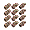 Miniatyrbilde 2 av 3: 50 stk M8x25 Møbel Skrue-inn Mutter Sink Alloy Bolt Feste Element Muttere